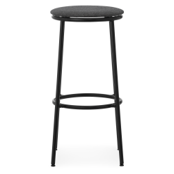 copy of Circa Stool - MLF16 fabric Black seating - 75 cm - Normann Copenhagen