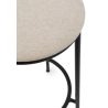 Circa Stool - MLF20 fabric Sand seating - 75 cm - Normann Copenhagen