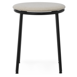 Circa Stool - MLF20 fabric Sand seating - 45 cm - Normann Copenhagen