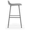 Tabouret de bar Form - Gris - 65 cm ou 75 cm