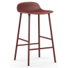 Form Barstool - Red - 65 cm or 75 cm - Normann Copenhagen