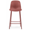Chaise de bar Form - Rouge - 65 cm ou 75 cm