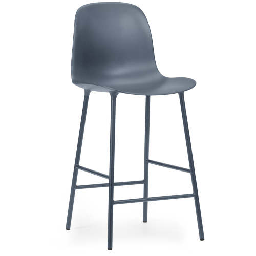 Form Barchair - Blue - 65 cm or 75 cm - Normann Copenhagen