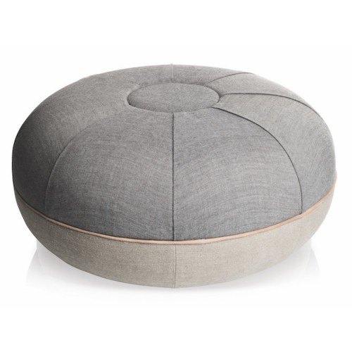 Fritz Hansen Pouf – Ø60 x H29 cm – Remix / Concrete grey