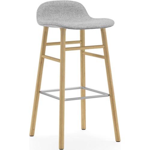 Form Barstool, wood legs – Synergy 16 + Oak - Normann Copenhagen