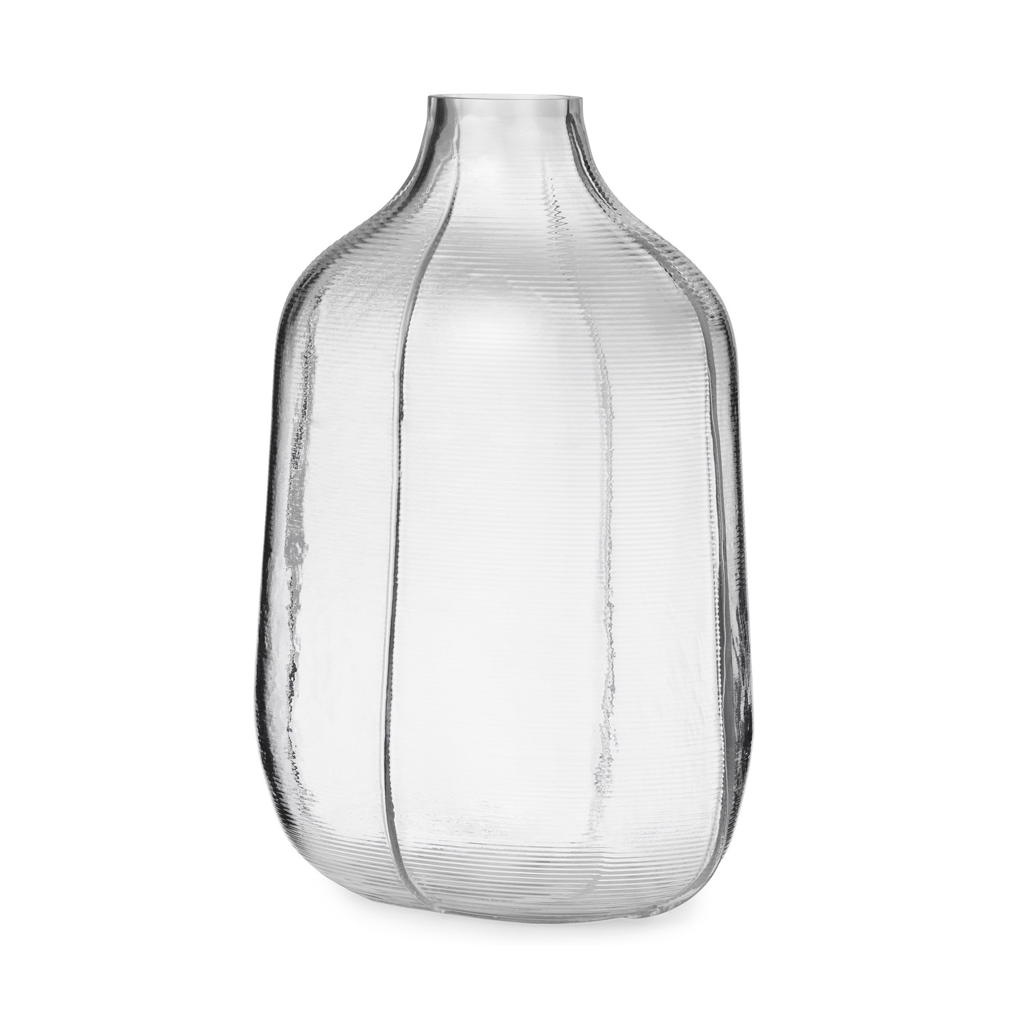 Step vase - Clear - H31 x Ø6 cm - Normann Copenhagen