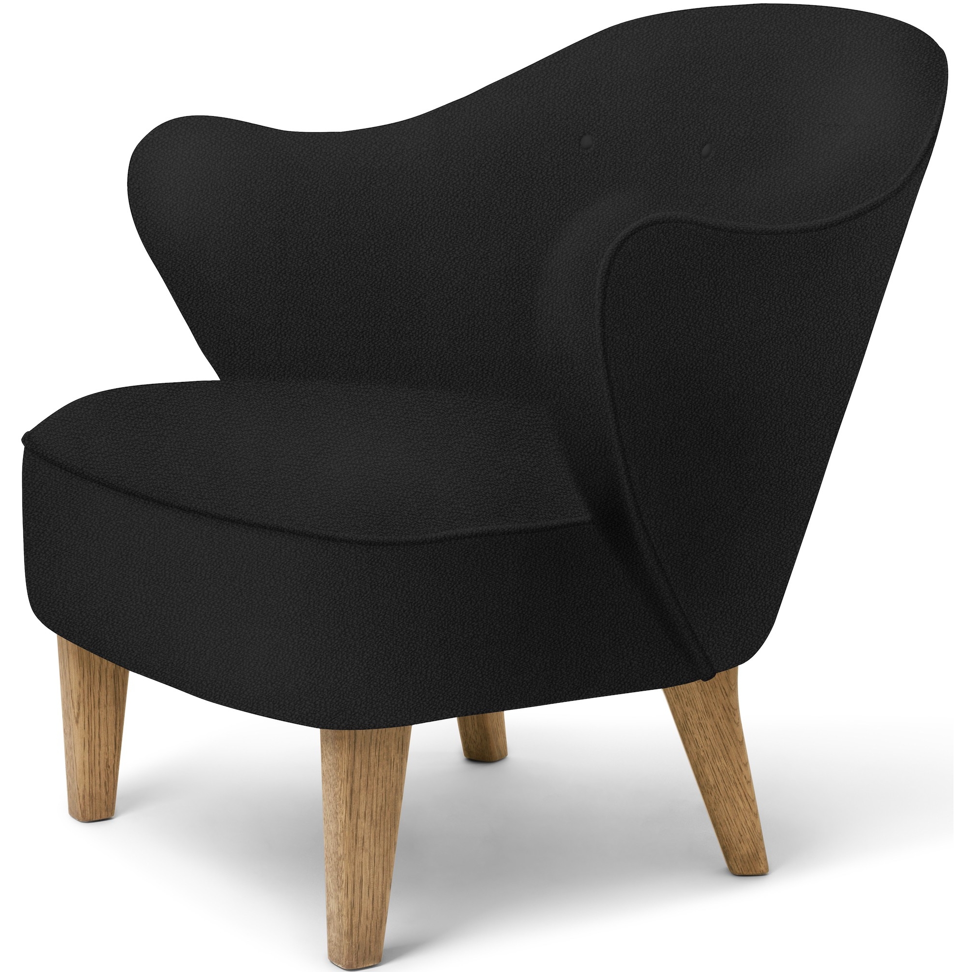 Ingeborg Lounge chair – Vidar 182 Fabric + Natural oak - Audo Copenhagen