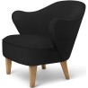 Fauteuil Ingeborg – Tissu Vidar 182 + Chêne naturel - Audo Copenhagen