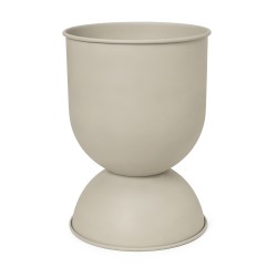 L - Hourglass pot - Cashemere - Ferm Living