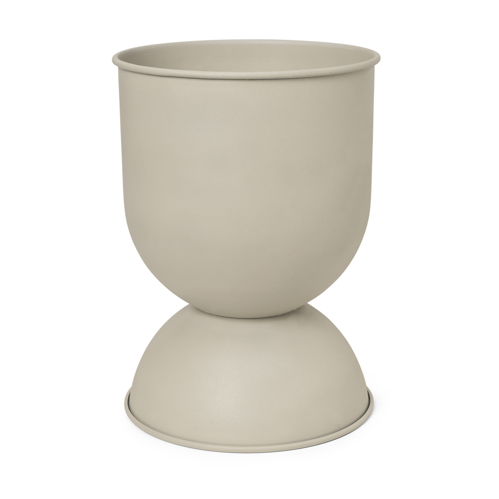 L - Hourglass pot - Cashemere - Ferm Living