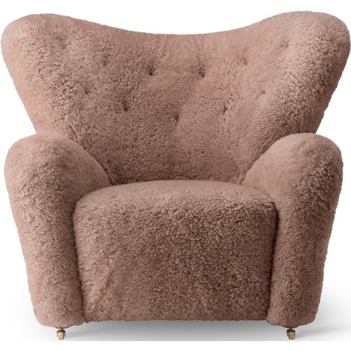 Fauteuil The Tired Man – Peau de mouton Sahara - Audo Copenhagen