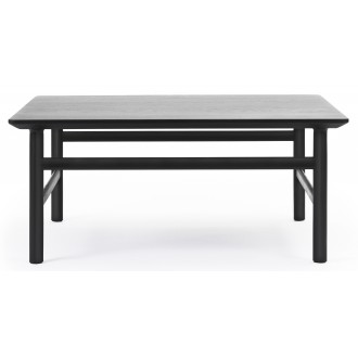 Black - 80 x 80 x H35 cm - Grow coffee table