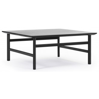 Black - 80 x 80 x H35 cm - Grow coffee table