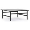 Black - 80 x 80 x H35 cm - Grow coffee table