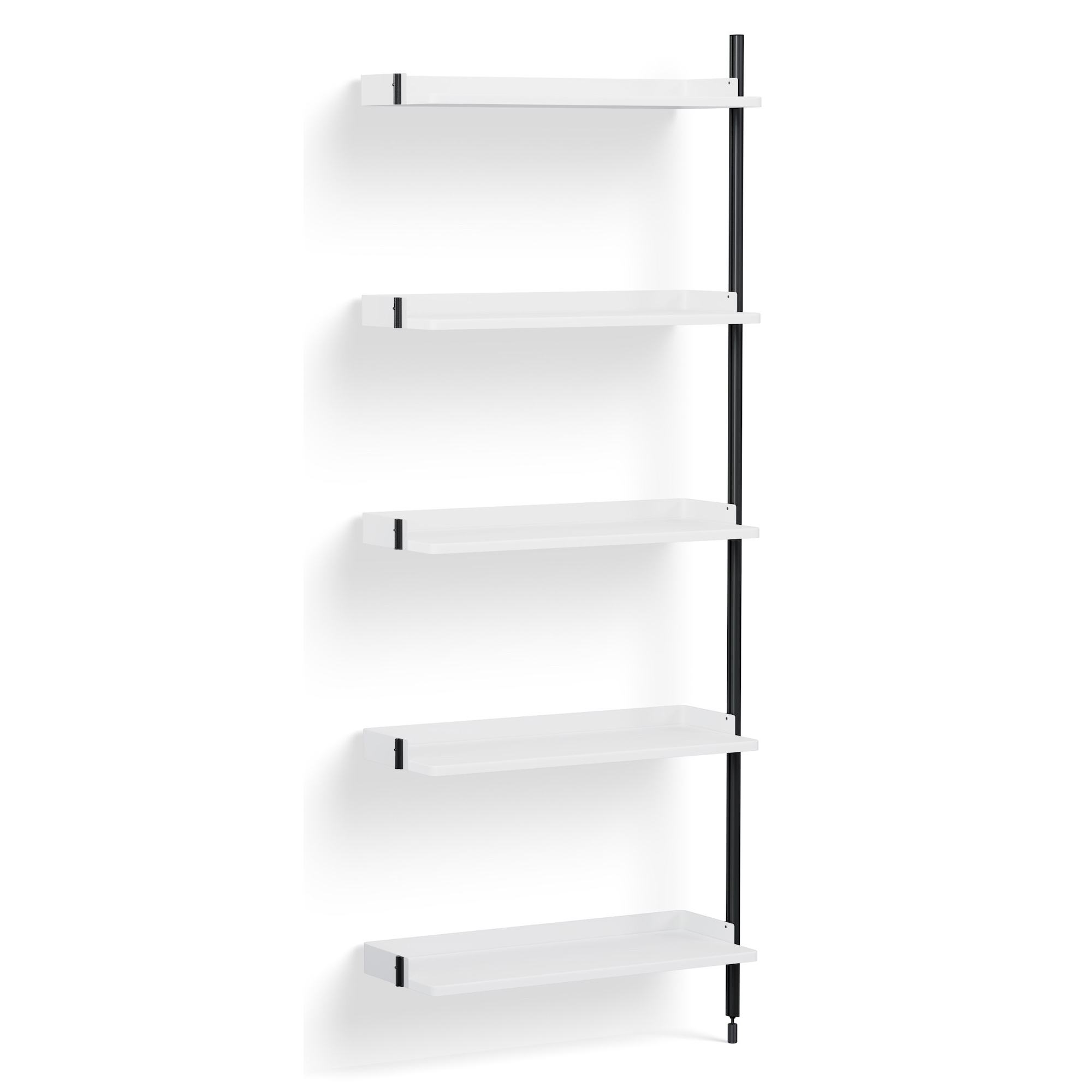 White + Black Anodised Aluminium Profiles – Pier System 110 - HAY