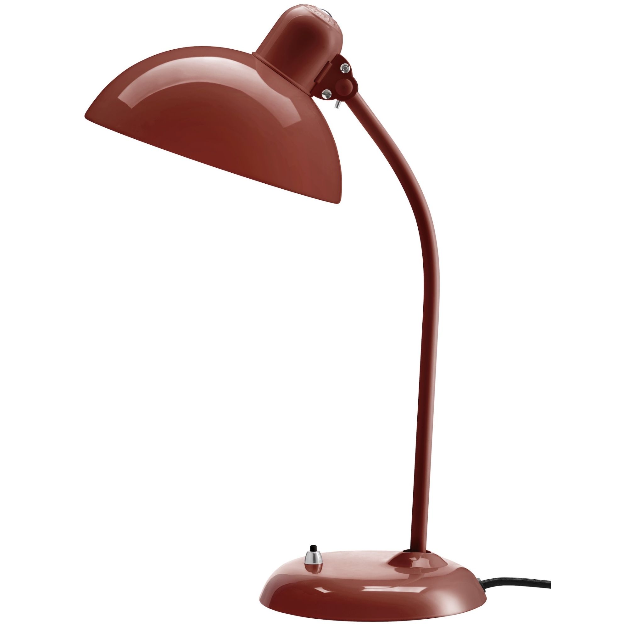 Rouge venitien - inclinable - lampe de table Kaiser idell - 6556-T - Fritz Hansen