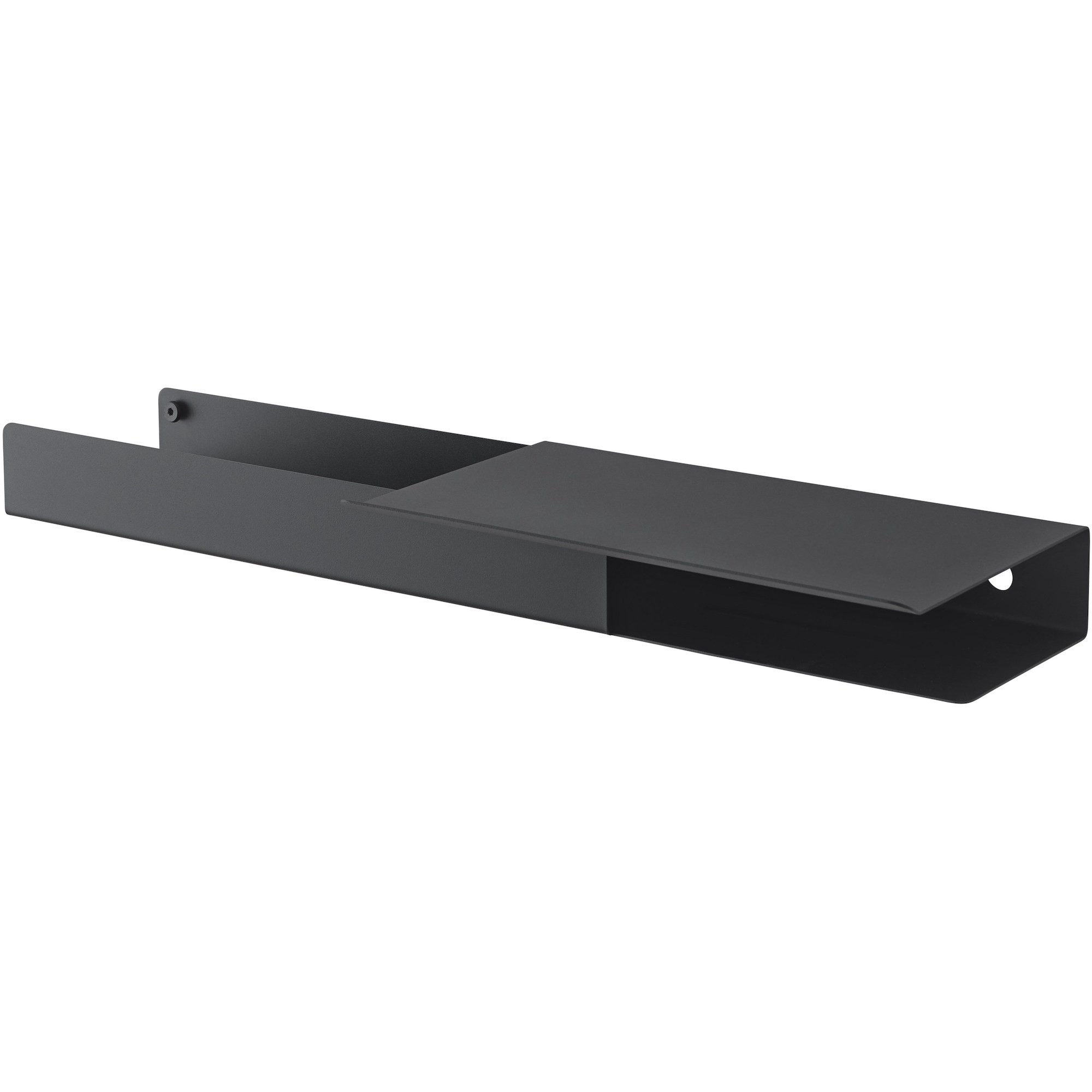 Folded shelf - Plateforme - Noir - Muuto