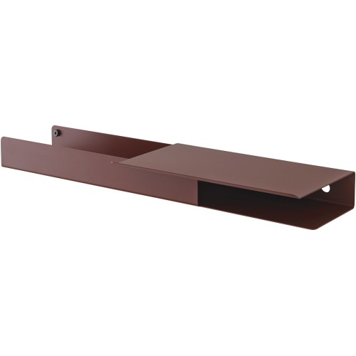 Folded shelf - Plateform - Deep Red - Muuto