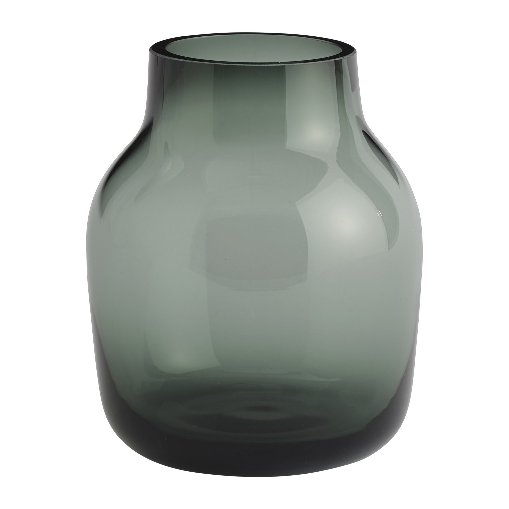 Vase Silent – Ø11cm – Dark Green - Muuto