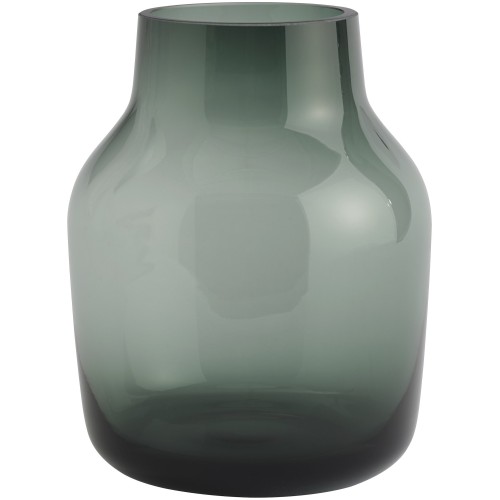 Silent Vase – Ø15cm – Dark Green - Muuto