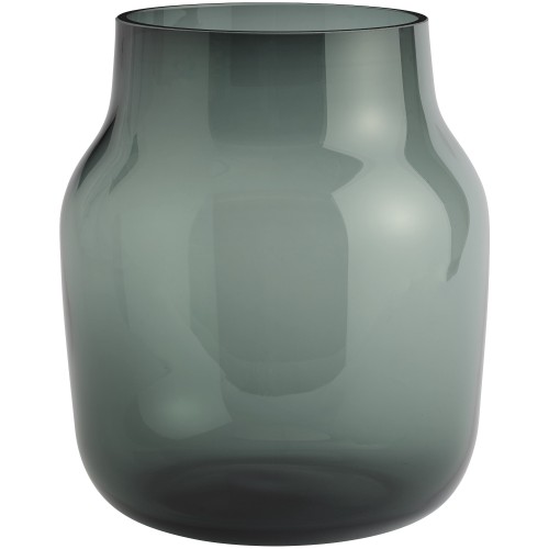 Silent Vase – Ø20cm – Dark Green - Muuto