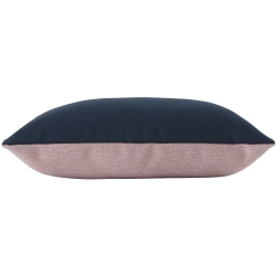 Rose/Petroleum – 45 x 45 cm – coussin Mingle - Muuto