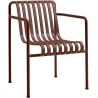 Dining armchair - Palissade Iron red - HAY