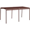 table middle leg - Palissade Iron red - HAY