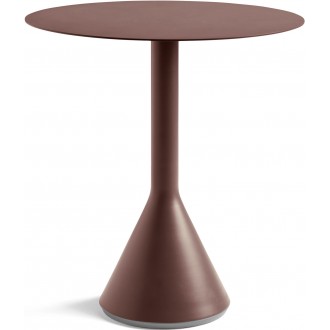 Ø70 cm cone table - Palissade Iron red