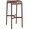 Barstool - Palissade Iron red - HAY