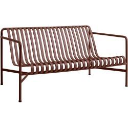 Lounge sofa - Palissade Iron red - HAY