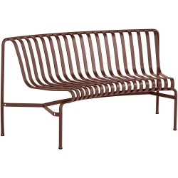 banc de table in - Palissade Park  Iron red - HAY