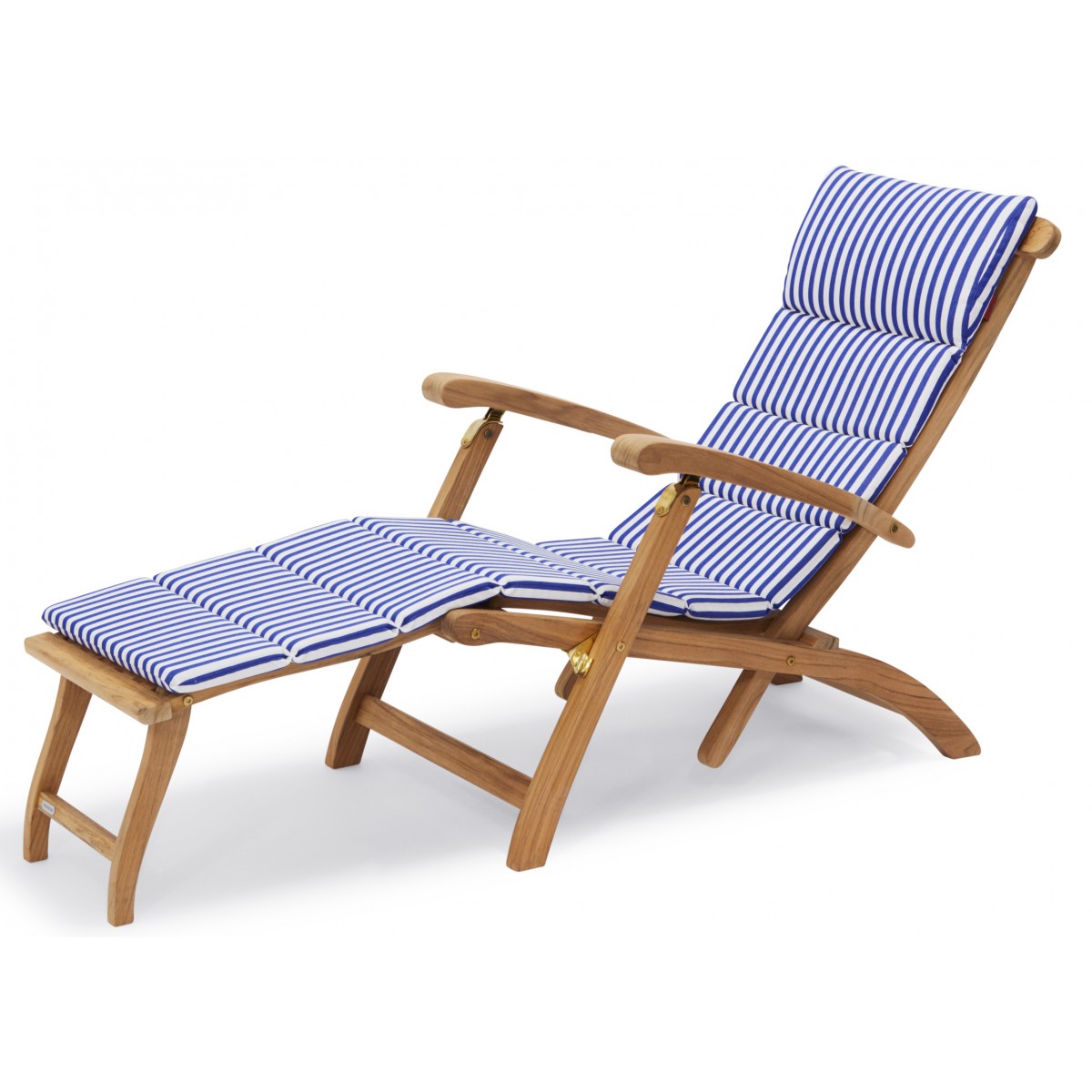 OUT OF STOCK - Barriere Deck chair cushion - blue stripe – Skagerak - Skagerak by Fritz Hansen