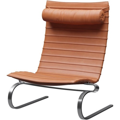 Fauteuil PK20 – Cuir Grace Walnut - Fritz Hansen