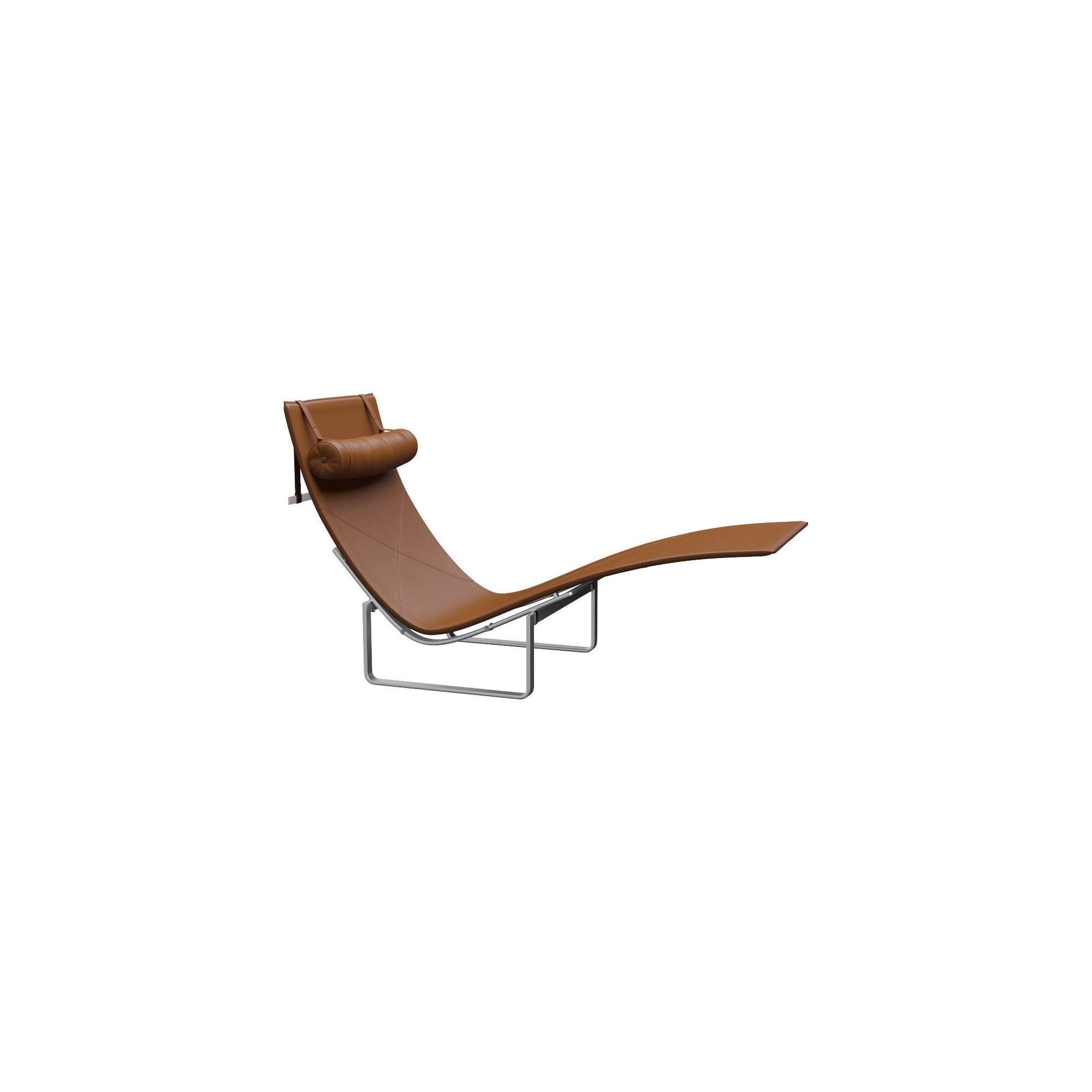 PK24 Chaise longue - Aura Walnut Leather