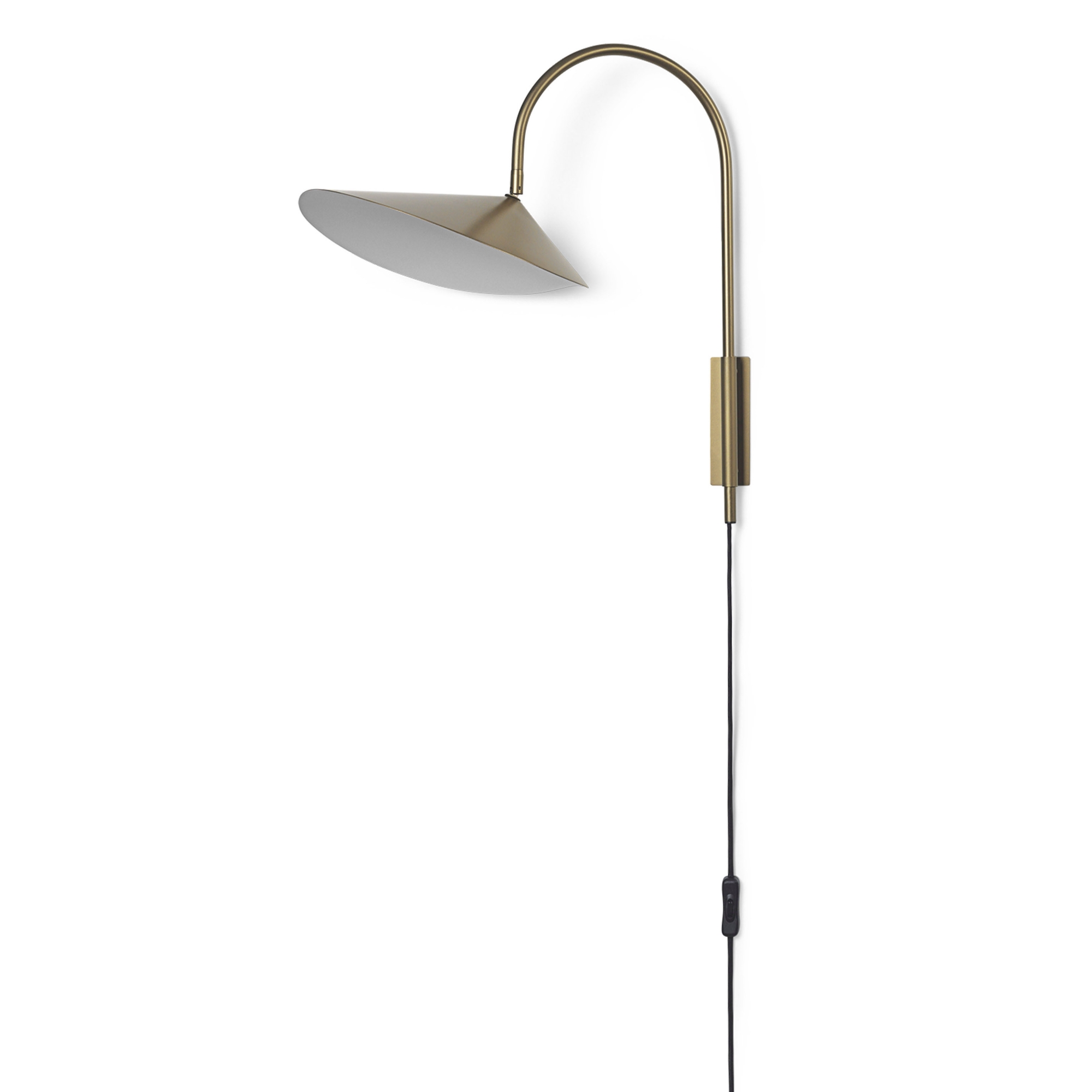 Arum swivel wall lamp - bronze - short - Ferm Living