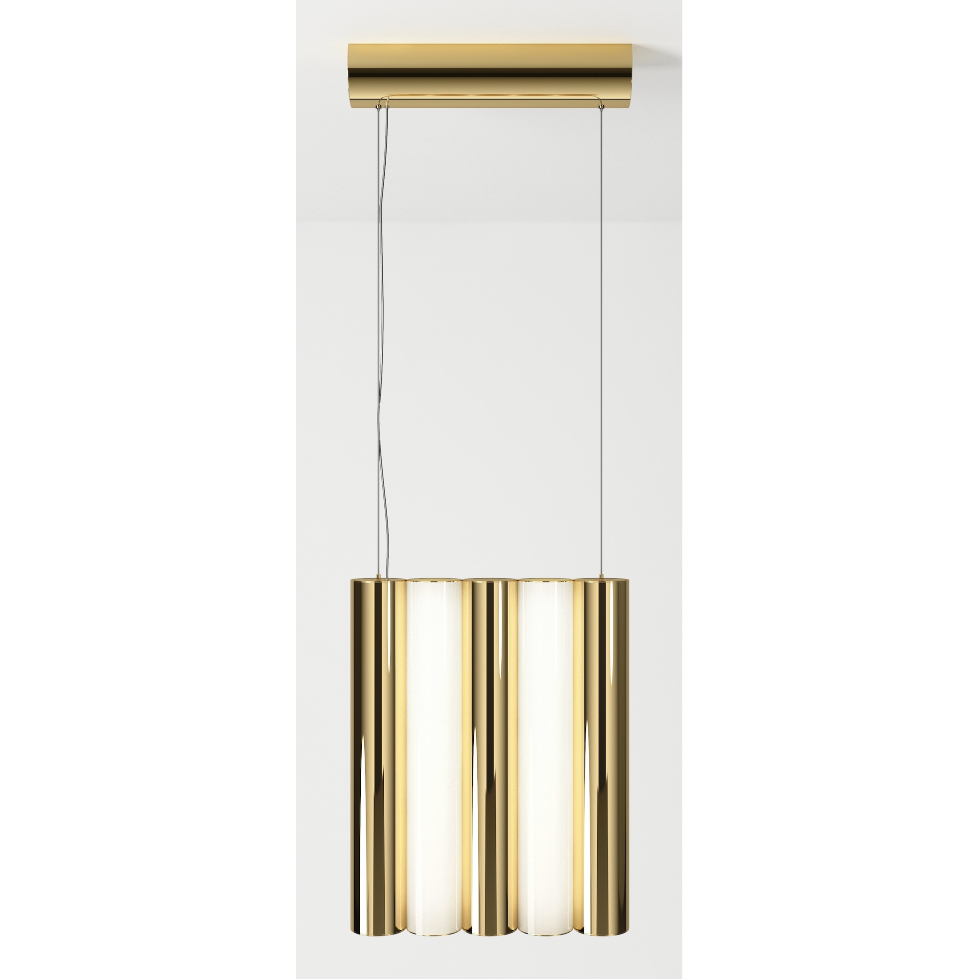 Gamma L5 Pendant – Polished brass - CVL Luminaires