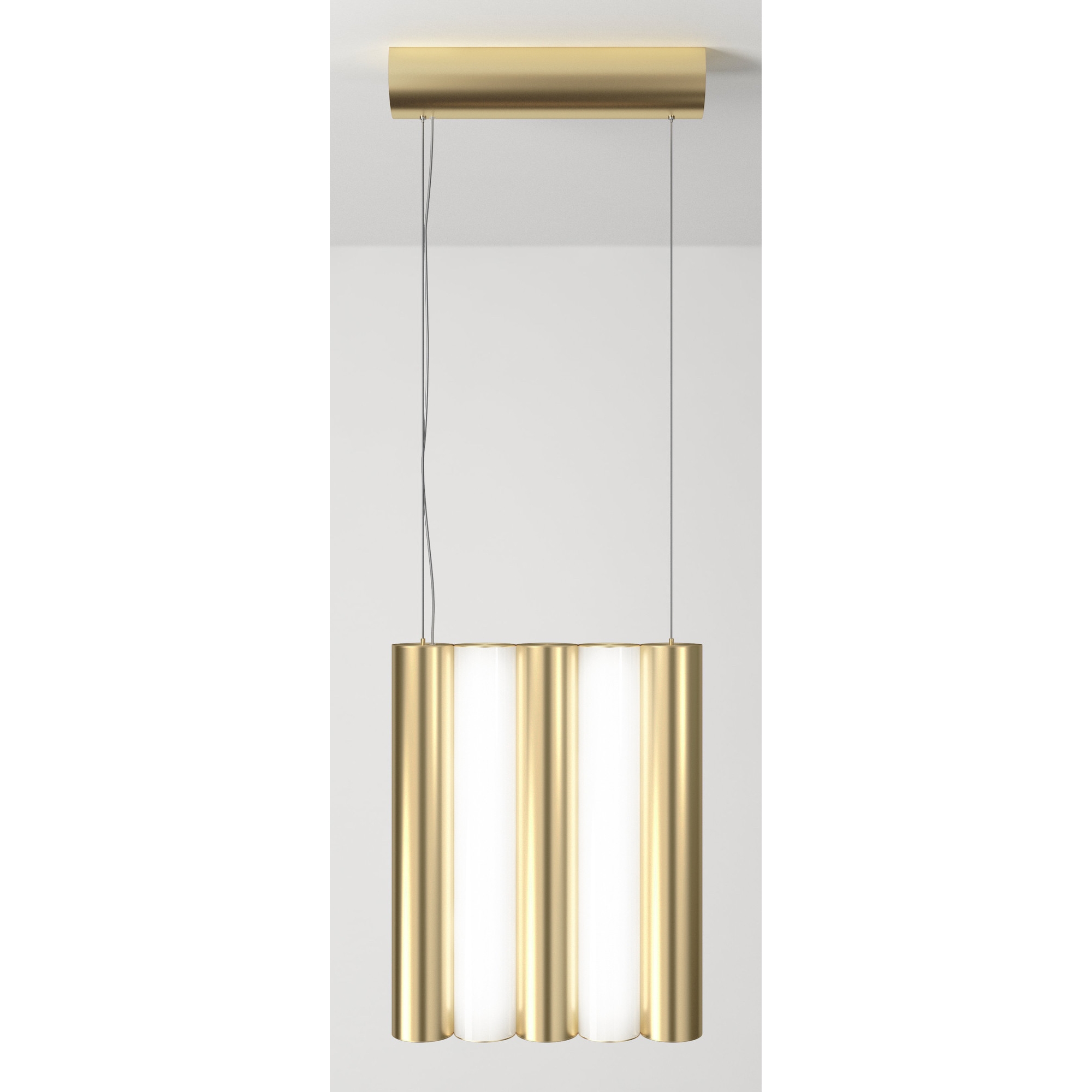 Gamma L5 Pendant – Satin brass - CVL Luminaires