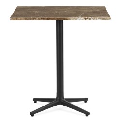 Marbre sable – Table Allez 4L - 70 x 70 x H75cm - Normann Copenhagen