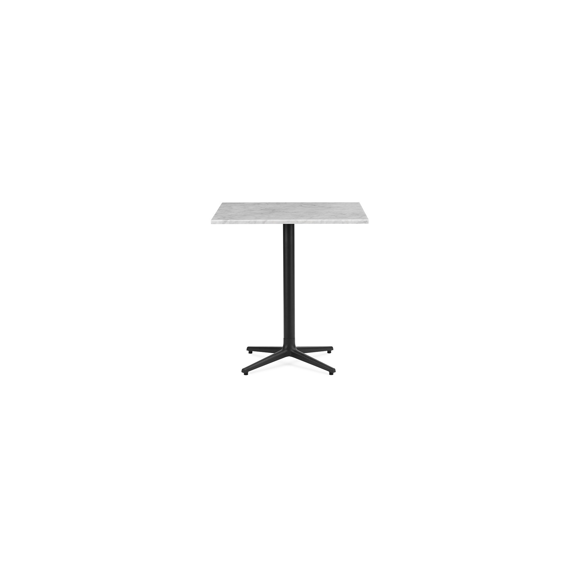 White marble – Allez Table 4L - 70 x 70 x H75cm - Normann Copenhagen