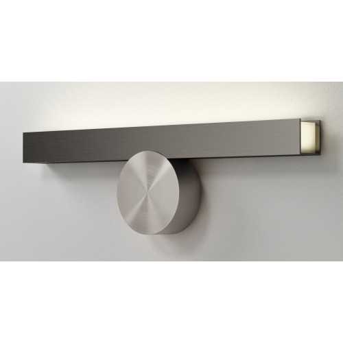 Applique Calé(e) IP44 – VH – Graphite Satiné + Nickel Satiné - CVL Luminaires