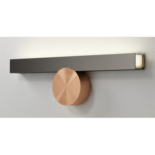 Calé(e) IP44 Wall lamp – VH – Satin Graphite + Satin Copper - CVL Luminaires