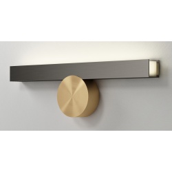 Calé(e) IP44 Wall lamp – VH – Satin Graphite + Satin Brass - CVL Luminaires