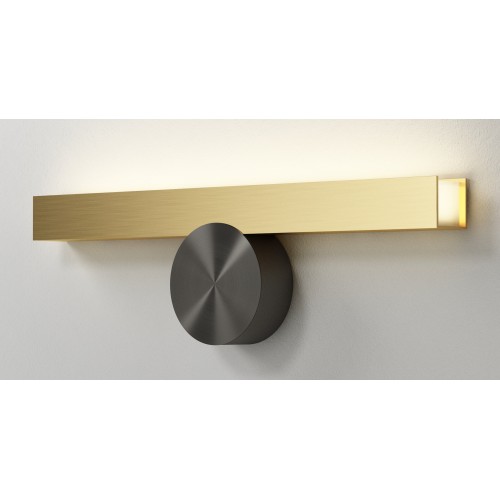 Calé(e) IP44 Wall lamp – VH – Satin Brass + Satin Graphite - CVL Luminaires