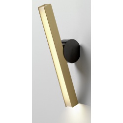 Calé(e) IP44 Wall lamp – VF – Satin Brass + Satin Graphite - CVL Luminaires