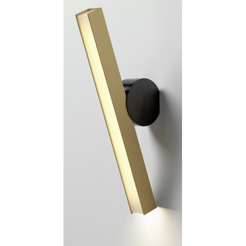 Calé(e) IP44 Wall lamp – VF – Satin Brass + Satin Graphite - CVL Luminaires