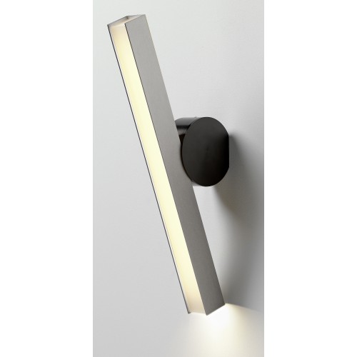 Applique Calé(e) IP44 – VF – Nickel Satiné + Graphite Satiné - CVL Luminaires