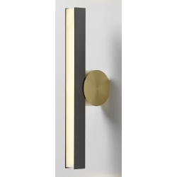 Calé(e) IP44 Wall lamp – VV – Satin Graphite + Satin Brass - CVL Luminaires