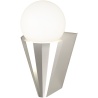 Applique Cornet IP44 – Nickel Poli - CVL Luminaires