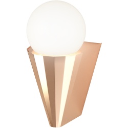 Cornet IP44 Wall lamp – Polished Copper - CVL Luminaires